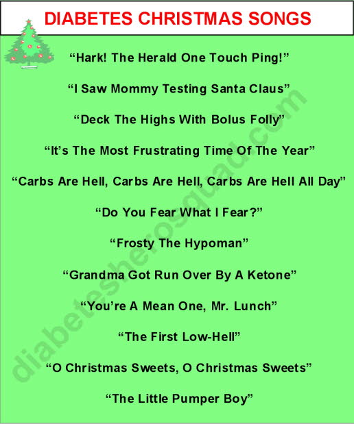 Diabetes Christmas Songs
