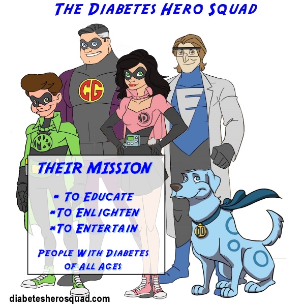 The Diabetes Hero Squad group shot